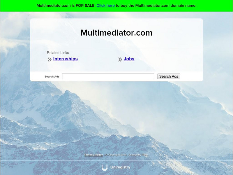 Multi Mediator: Canada's Multi Media Guide Website