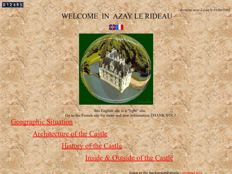 Tiscali: Welcome in Azay Le Rideau Activity