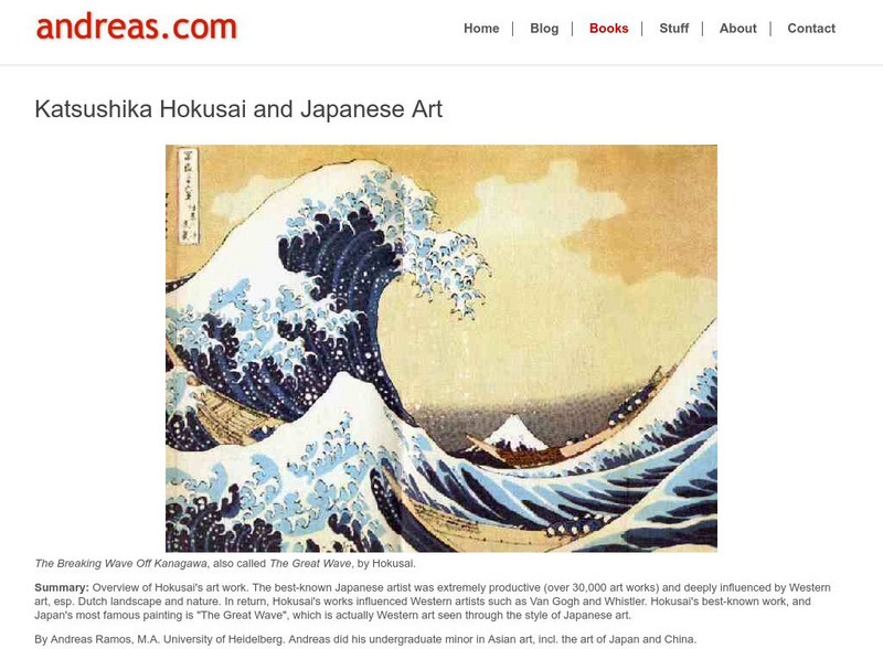 Andreas.com: Hokusai (1760 1849) Website Andreas.com: Hokusai (1760 1849) Website
