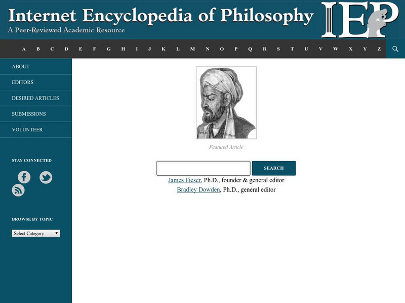 The Internet Encyclopedia of Philosophy Activity The Internet Encyclopedia of Philosophy Activity
