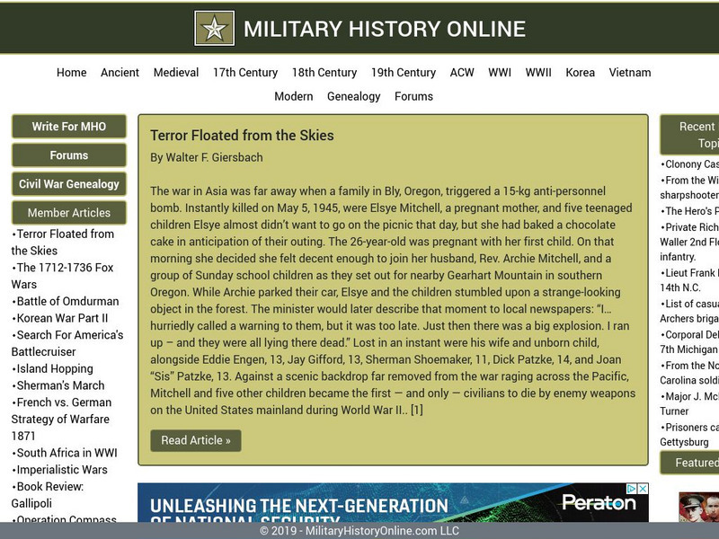 Military History Online: Battle of Gettysburg Website Military History Online: Battle of Gettysburg Website