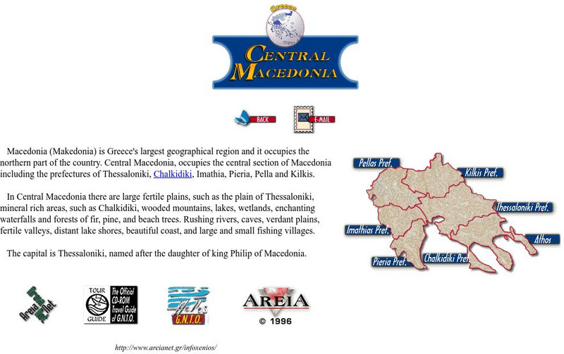 Central Macedonia Website Central Macedonia Website