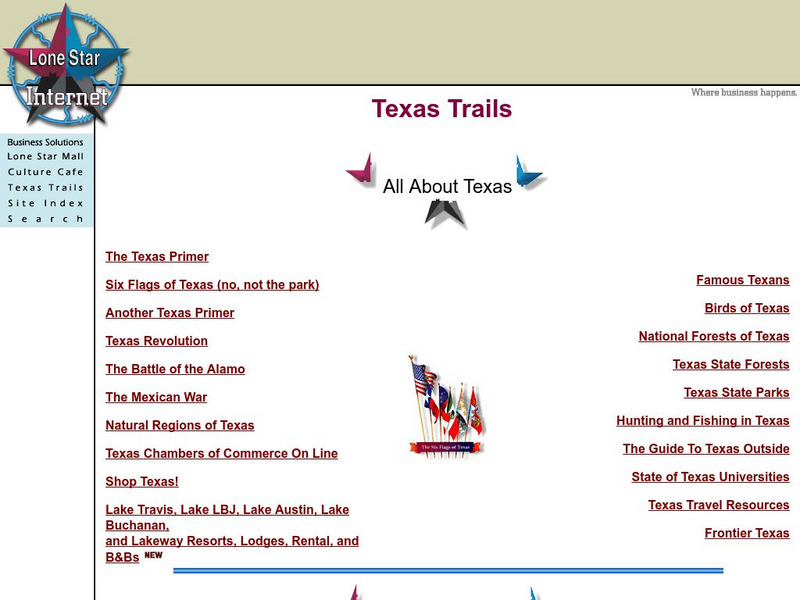Lone Star Internet: All About Texas Website