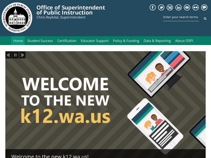 Washington/office of Superintendent of Public Instruction Website Washington/office of Superintendent of Public Instruction Website