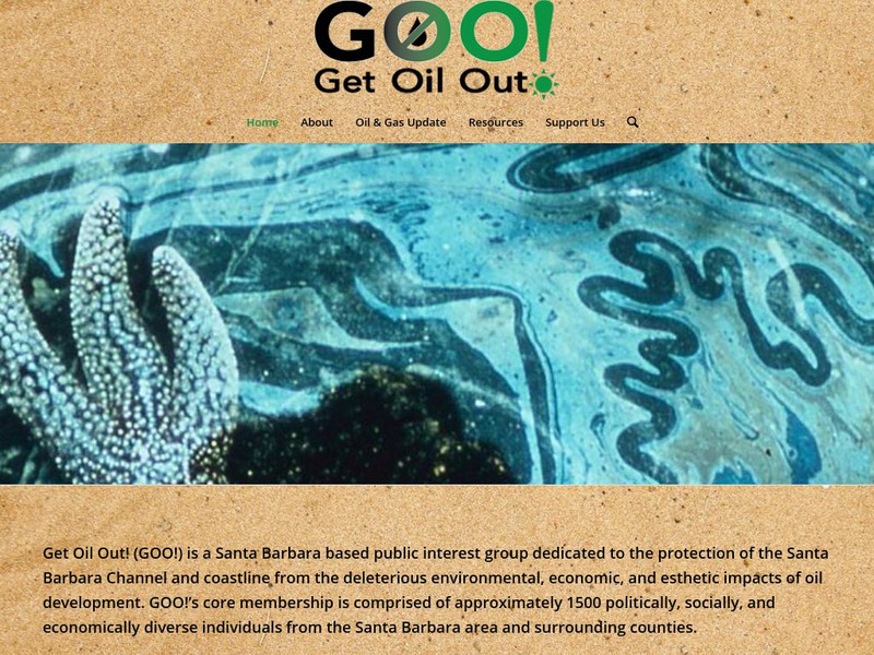 Get Oil Out! (Goo) Website Get Oil Out! (Goo) Website