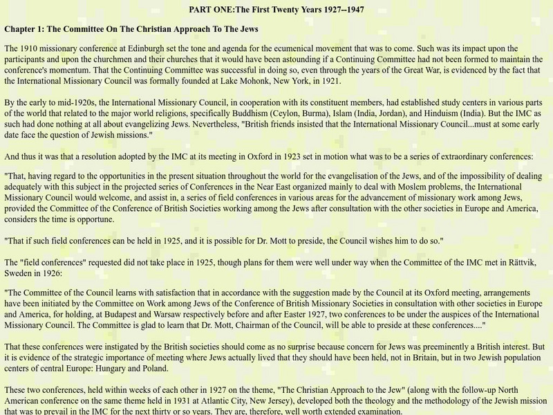 The First Twenty Years of the Imc Website