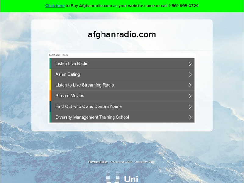 Azadi Afghan Radio Website Azadi Afghan Radio Website