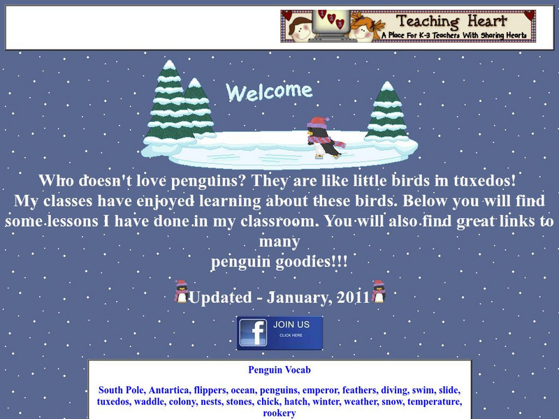 Teaching Heart: Penguins Lesson Plan Teaching Heart: Penguins Lesson Plan