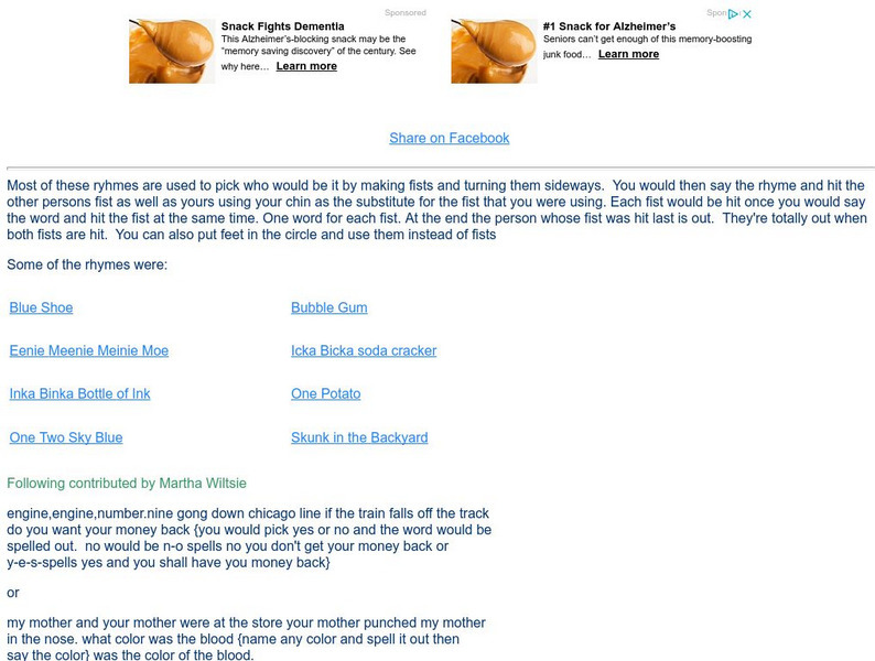 Games Kids Play: How to Pick the It Lesson Plan Games Kids Play: How to Pick the It Lesson Plan