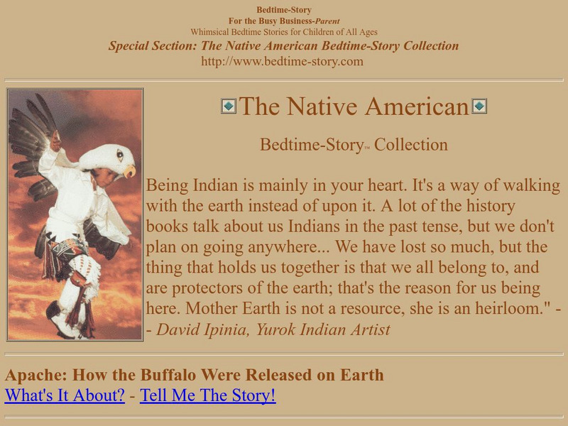 Native American Bedtime Story Collection Website Native American Bedtime Story Collection Website