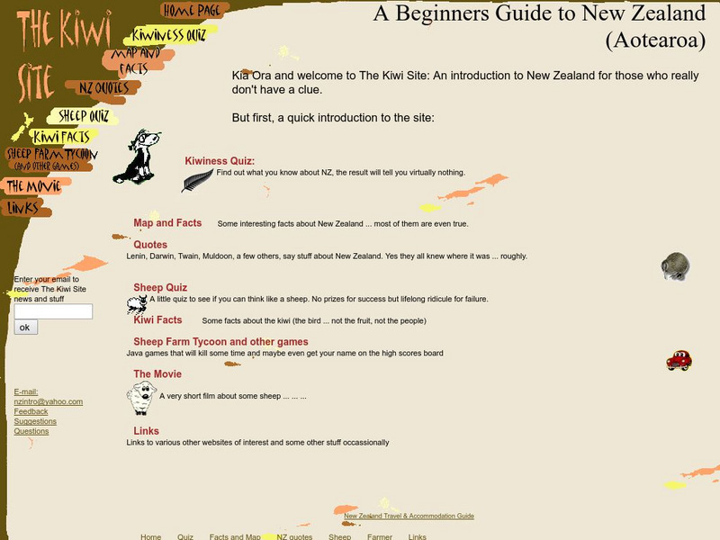 The Kiwi Site: A Beginner's Guide to New Zealand Website