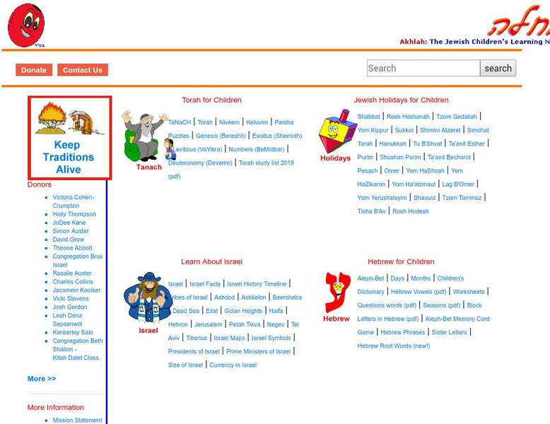 Akhlah: The Jewish Children's Learning Network Website Akhlah: The Jewish Children's Learning Network Website