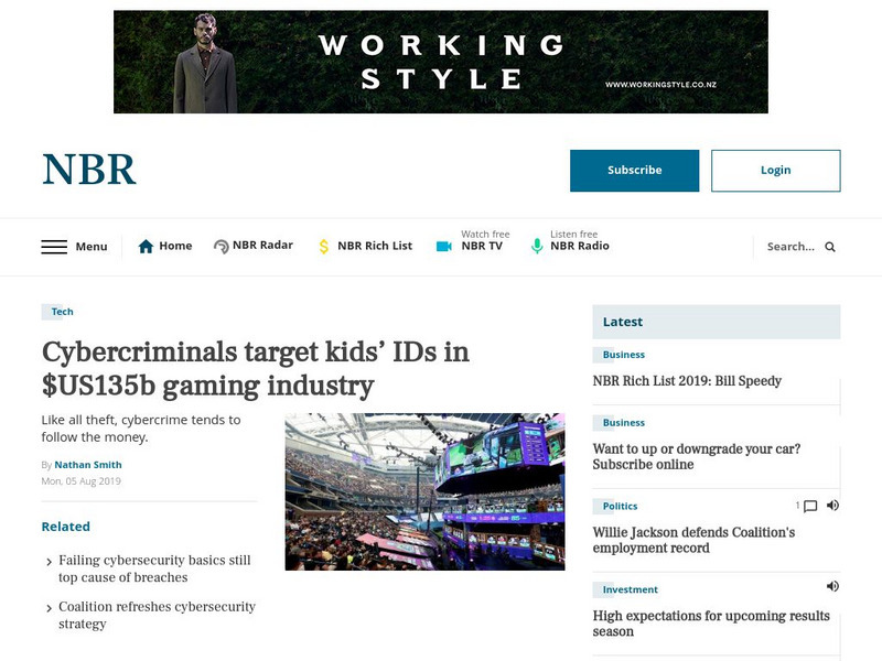 The National Business Review Website The National Business Review Website