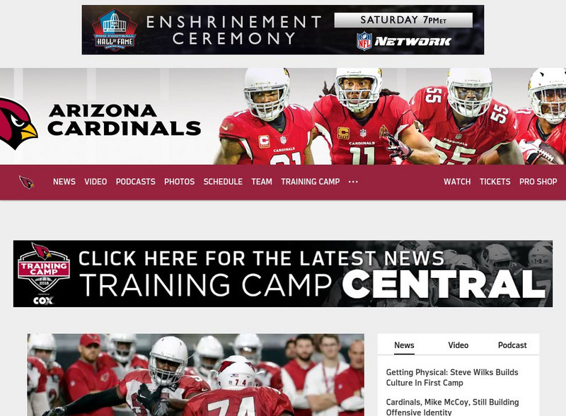 Arizona Cardinals Official Website Website Arizona Cardinals Official Website Website