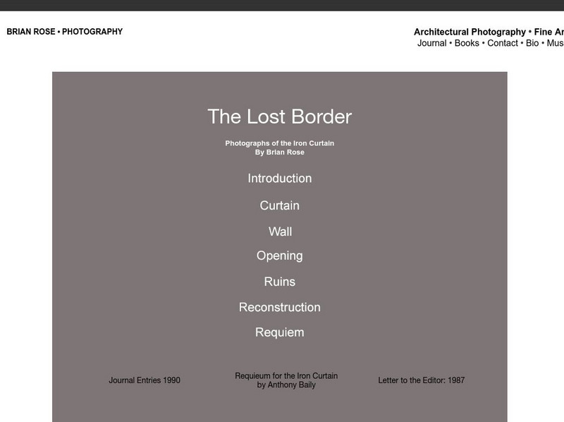 The Lost Border Graphic The Lost Border Graphic