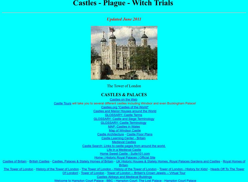 Teacher Oz: Castles, Plague, Witch Trials, the Church, Royalty Website Teacher Oz: Castles, Plague, Witch Trials, the Church, Royalty Website
