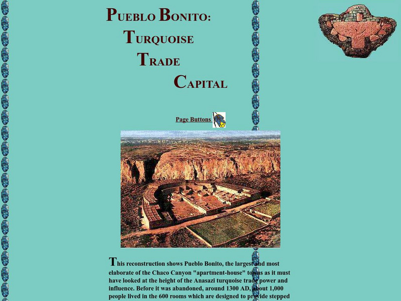 Pueblo Bonito: Turquoise Trade Capital Website Pueblo Bonito: Turquoise Trade Capital Website