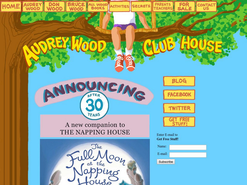 The Audrey Wood Clubhouse: Homepage Activity