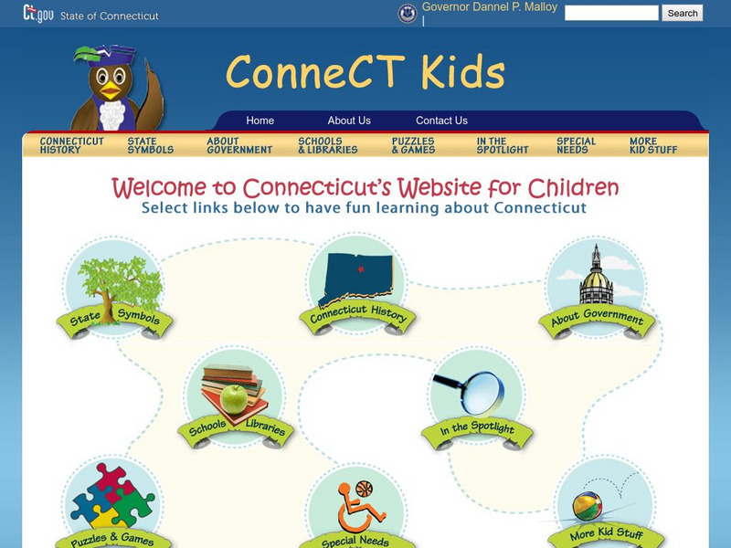Conne Ct Kids Home Page Website Conne Ct Kids Home Page Website