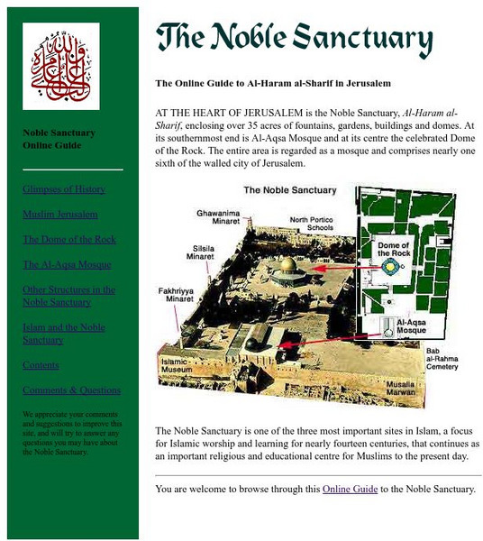 The Noble Sanctuary Online Guide Website The Noble Sanctuary Online Guide Website