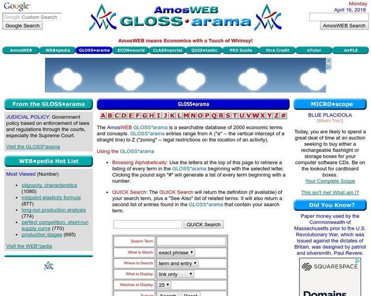Amos Web Encyclonomic: Frictional Unemployment Handout Amos Web Encyclonomic: Frictional Unemployment Handout