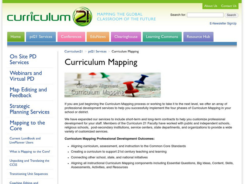 Curriculum Development: Curriculum Designers, Inc. Website