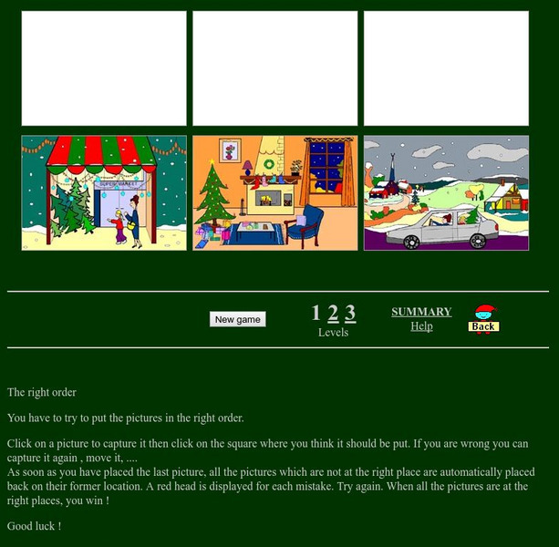 Lulu's Games: The Right Order: Christmas Tree Activity Lulu's Games: The Right Order: Christmas Tree Activity