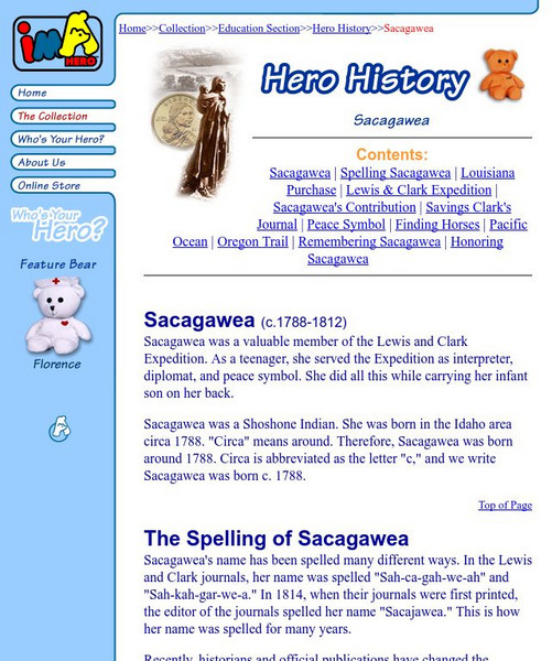 Star Rise Creations: Sacagawea Activity