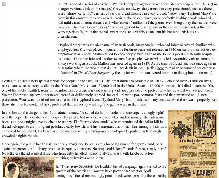 Contagion: The Spread of Eugenics Throughout American Popular Culture in the 20s Article Contagion: The Spread of Eugenics Throughout American Popular Culture in the 20s Article