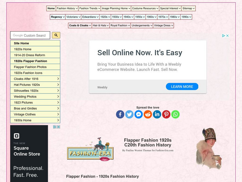 Flapper Fashion: 1920s Fashion History Website
