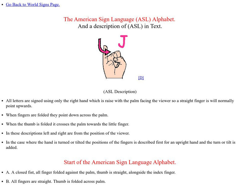 Deafblind.com: American Sign Language Alphabet Activity Deafblind.com: American Sign Language Alphabet Activity