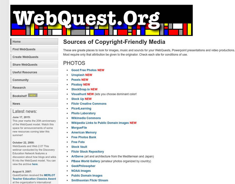 San Diego State University: Sources of Copyright Friendly Media Website San Diego State University: Sources of Copyright Friendly Media Website