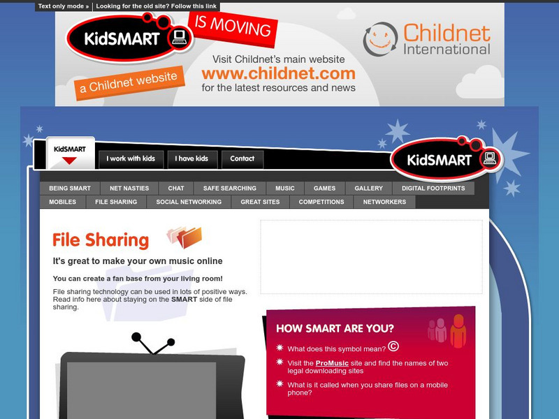 Kidsmart: File Sharing Website Kidsmart: File Sharing Website