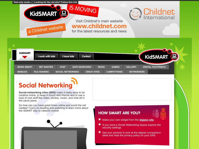 Kidsmart: Social Networking Website Kidsmart: Social Networking Website