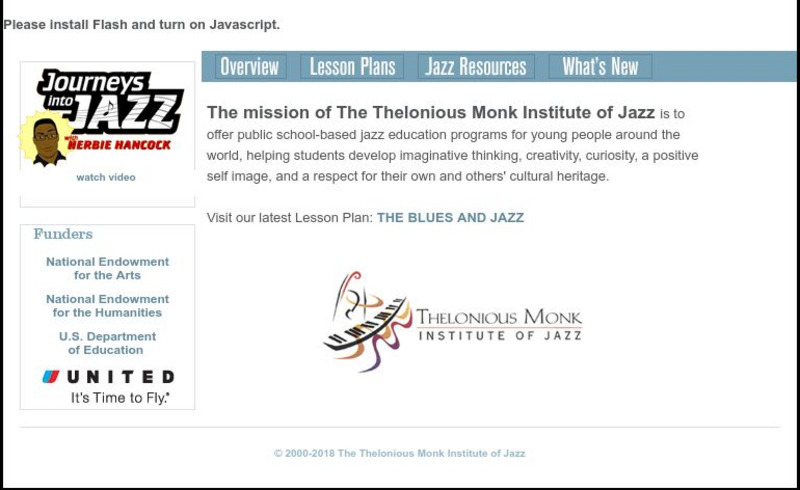 The Herbie Hancock Institute of Jazz: Jazz in America Lesson Plan