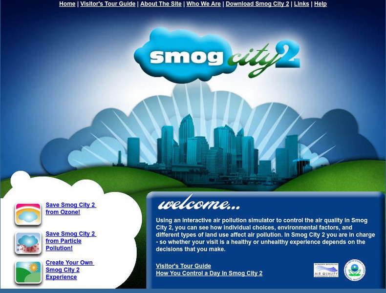 U.s. Environmental Protection Agency: Smog City 2 Interactive U.s. Environmental Protection Agency: Smog City 2 Interactive