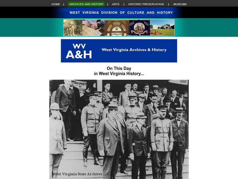 West Virginia Archives and History: Newton Diehl Baker Activity West Virginia Archives and History: Newton Diehl Baker Activity