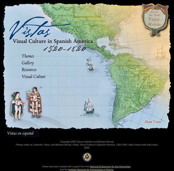 Smith College: Vistas: Visual Culture in Spanish America Graphic