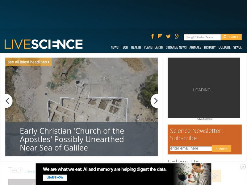 Live Science: Science, Technology, Health & Environmental News Website Live Science: Science, Technology, Health & Environmental News Website