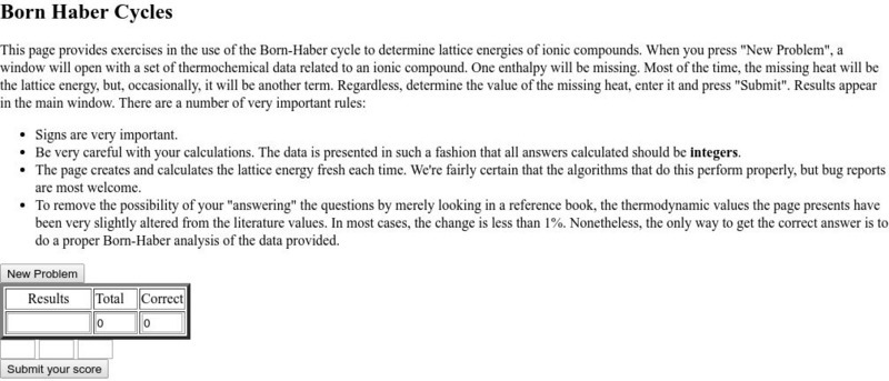 California State University Dominguez Hill: Born Haber Unknown Type California State University Dominguez Hill: Born Haber Unknown Type