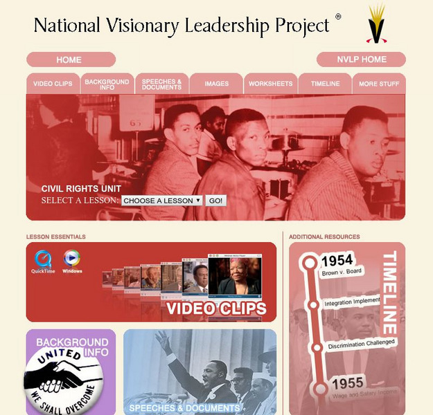 National Visionary Leadership Project: Civil Rights Unit Instructional Video