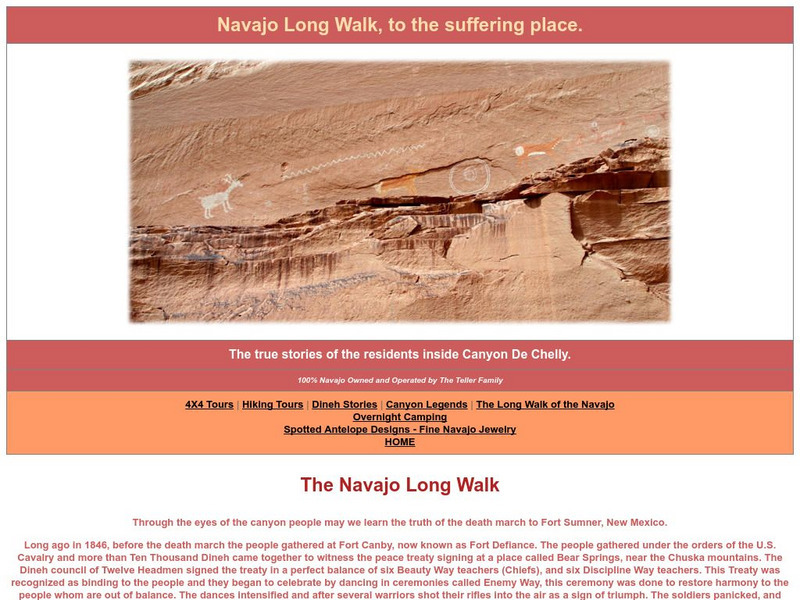 Canyon De Chelly: The Long Walk Primary Canyon De Chelly: The Long Walk Primary
