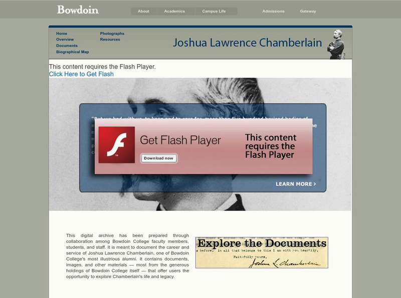 Bowdoin College Library: Joshua Lawrence Chamberlain Digital Archive Website