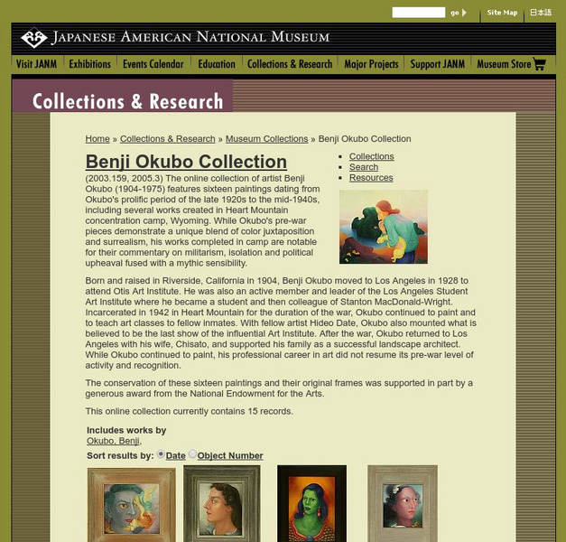 Japanese American National Museum: Benji Okubo Collection Graphic Japanese American National Museum: Benji Okubo Collection Graphic