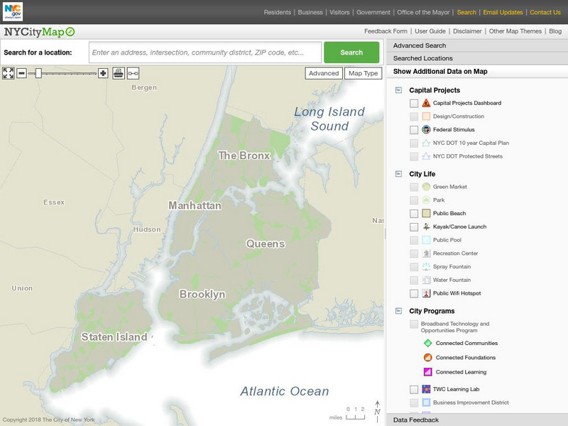 Nyc.gov: Ny City Map Graphic Nyc.gov: Ny City Map Graphic