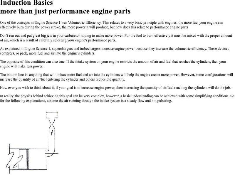 Engine Science: Induction Basics Article