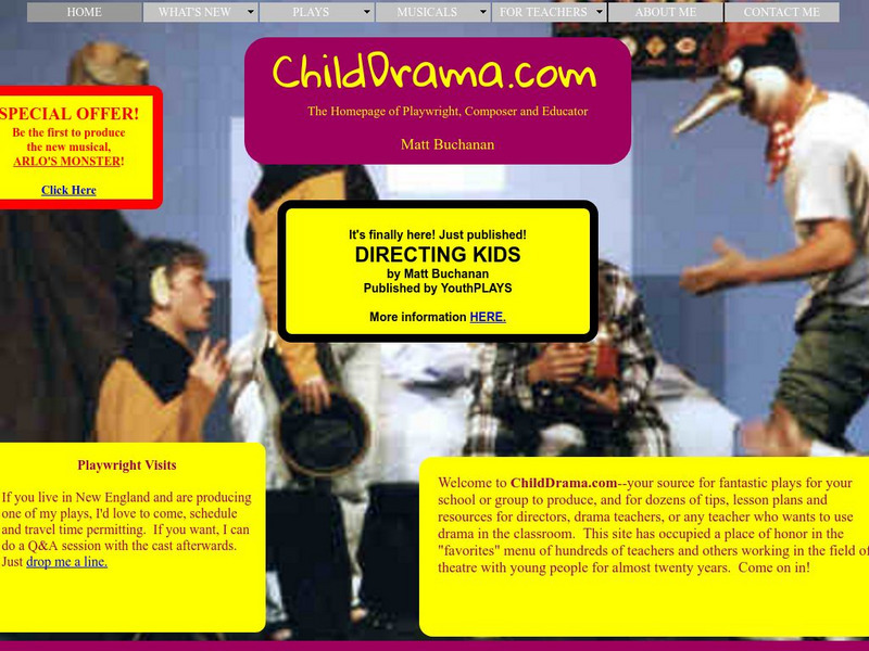 Childdrama.com Children's Theatre and Creative Drama Website Childdrama.com Children's Theatre and Creative Drama Website