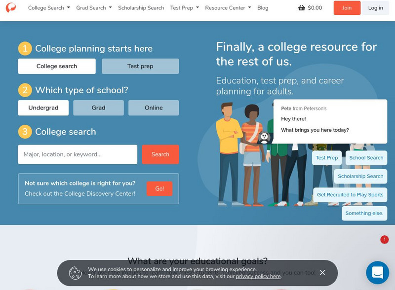 Peterson's Culinary Schools Website Peterson's Culinary Schools Website