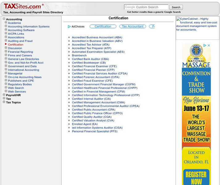 Certification Website Certification Website