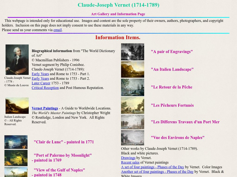 Claude Joseph Vernet (1714 1789) PPT Claude Joseph Vernet (1714 1789) PPT